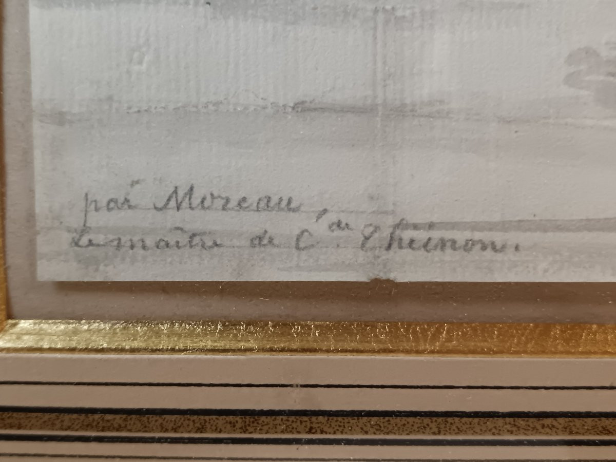 Louis-gabriel Moreau Attributed To "the Collegiate Church In Majesty"-photo-3