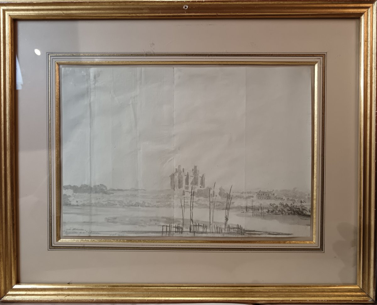 Louis-gabriel Moreau Attributed To "the Collegiate Church In Majesty"-photo-4