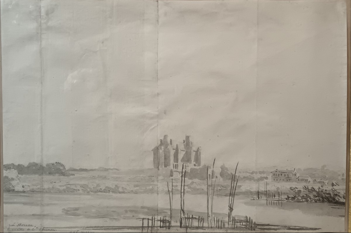 Louis-gabriel Moreau Attributed To "the Collegiate Church In Majesty"