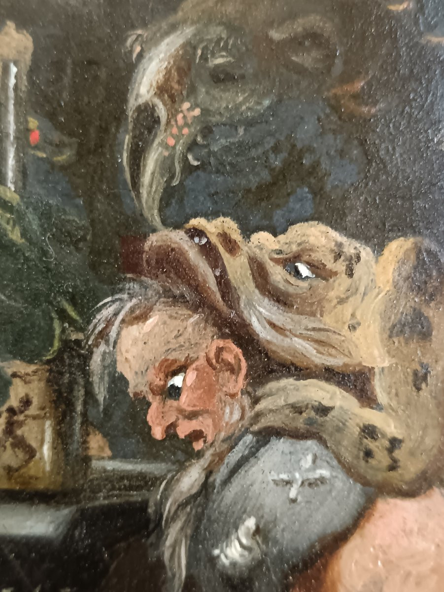 A Scene Of Witchcraft And Magic. Pietro Dandini Attributed To -photo-3