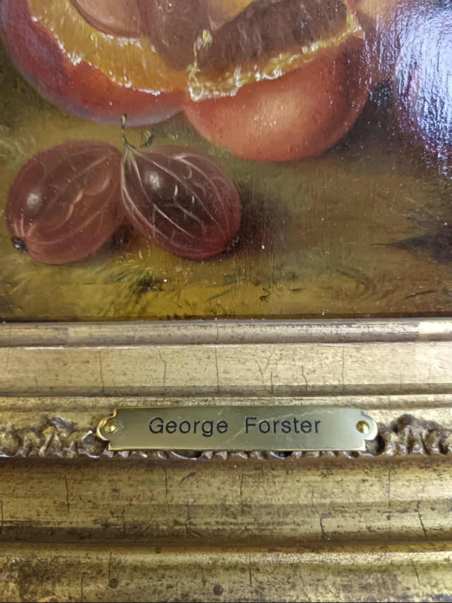 Ecole américaine. George E. Forster "le festin de la guêpe"-photo-4