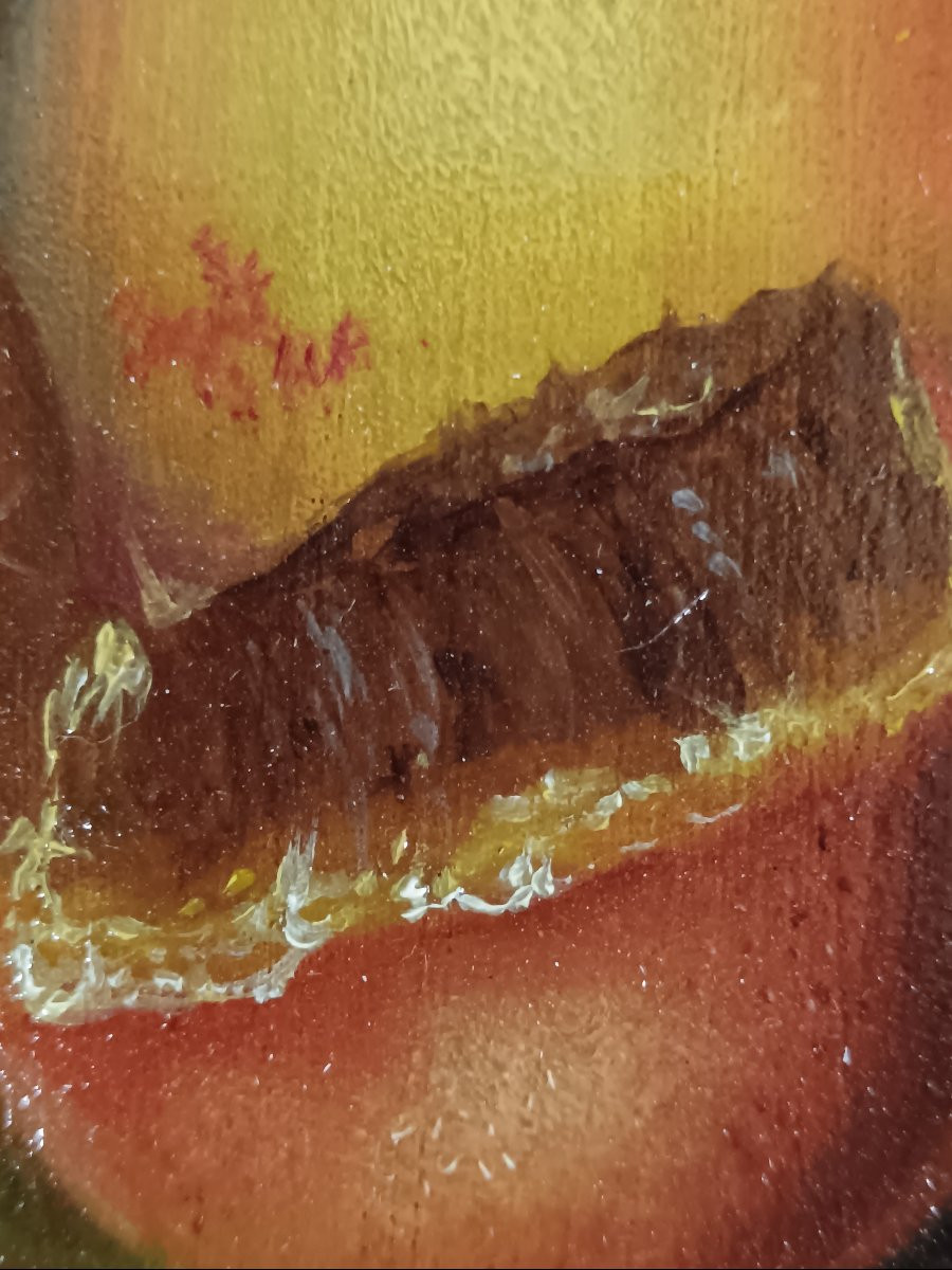 Ecole américaine. George E. Forster "le festin de la guêpe"-photo-6