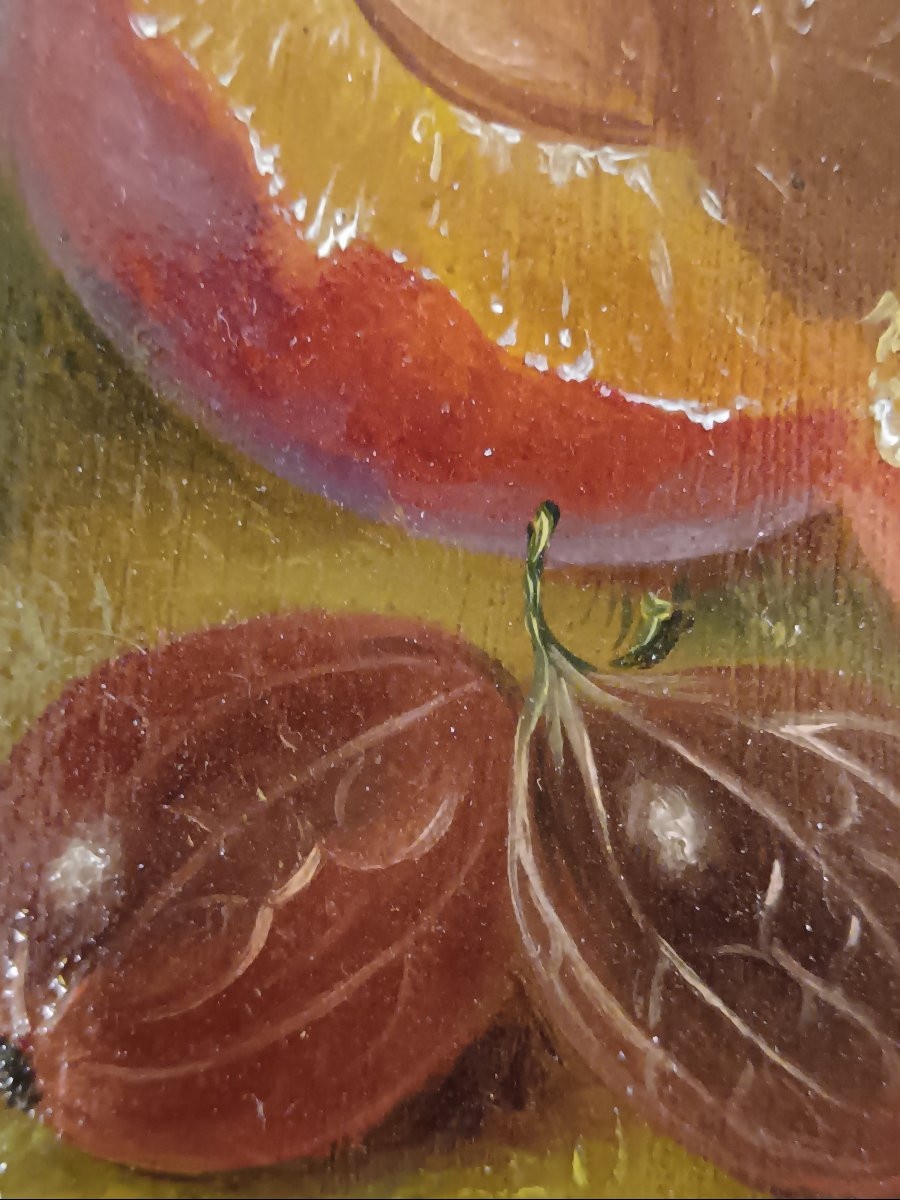 Ecole américaine. George E. Forster "le festin de la guêpe"-photo-7