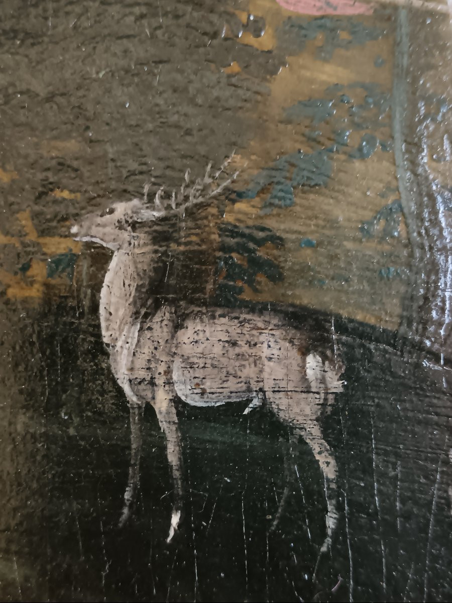 Ecole hollandaise vers 1600 "le martyre de Saint Sébastien"-photo-3