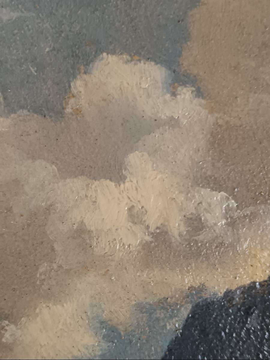 Alexandre Calame attribué à "L'Oberland bernois"-photo-2