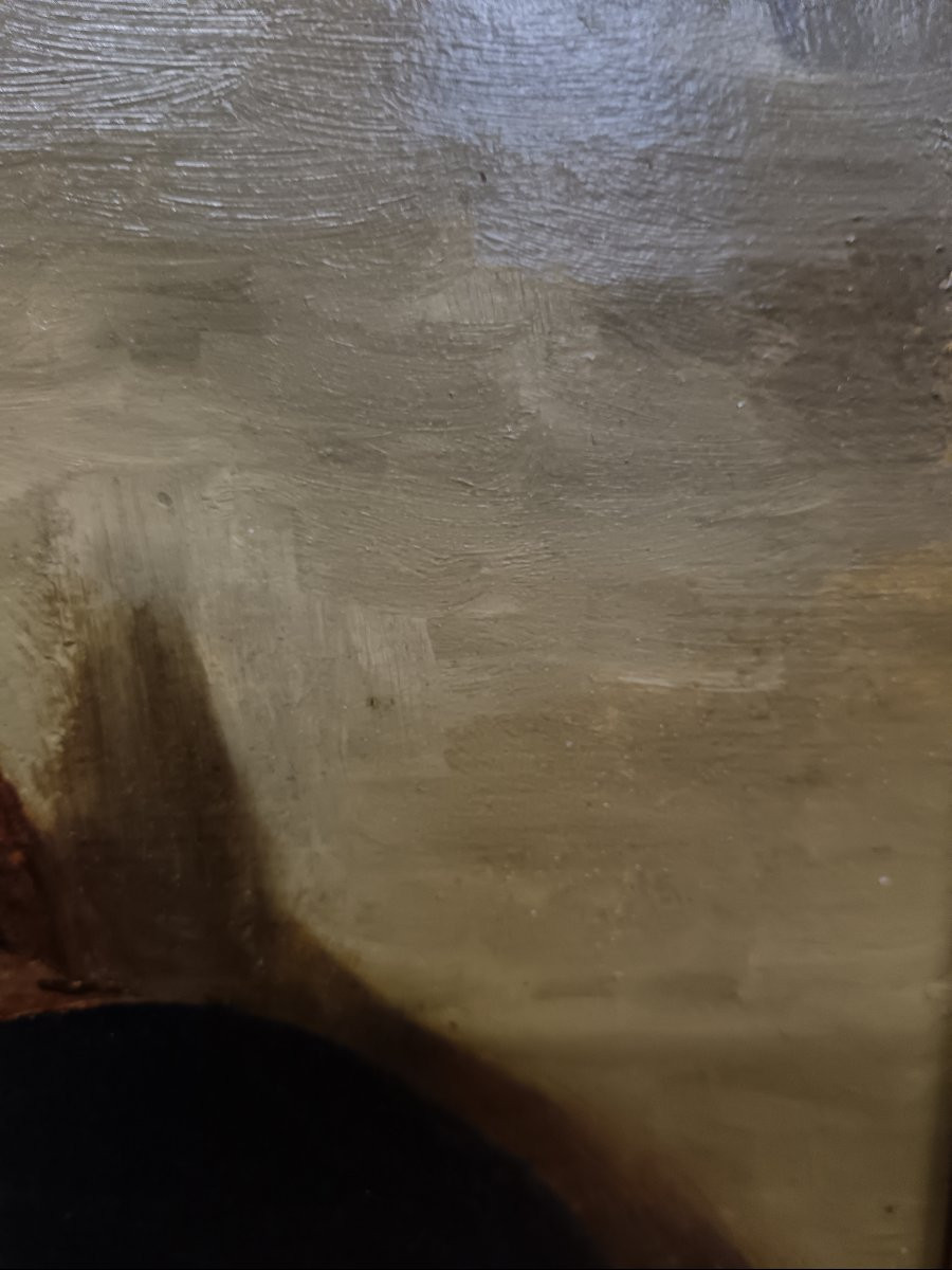 Théodore Géricault entourage de "le cheval à l'écurie"-photo-3