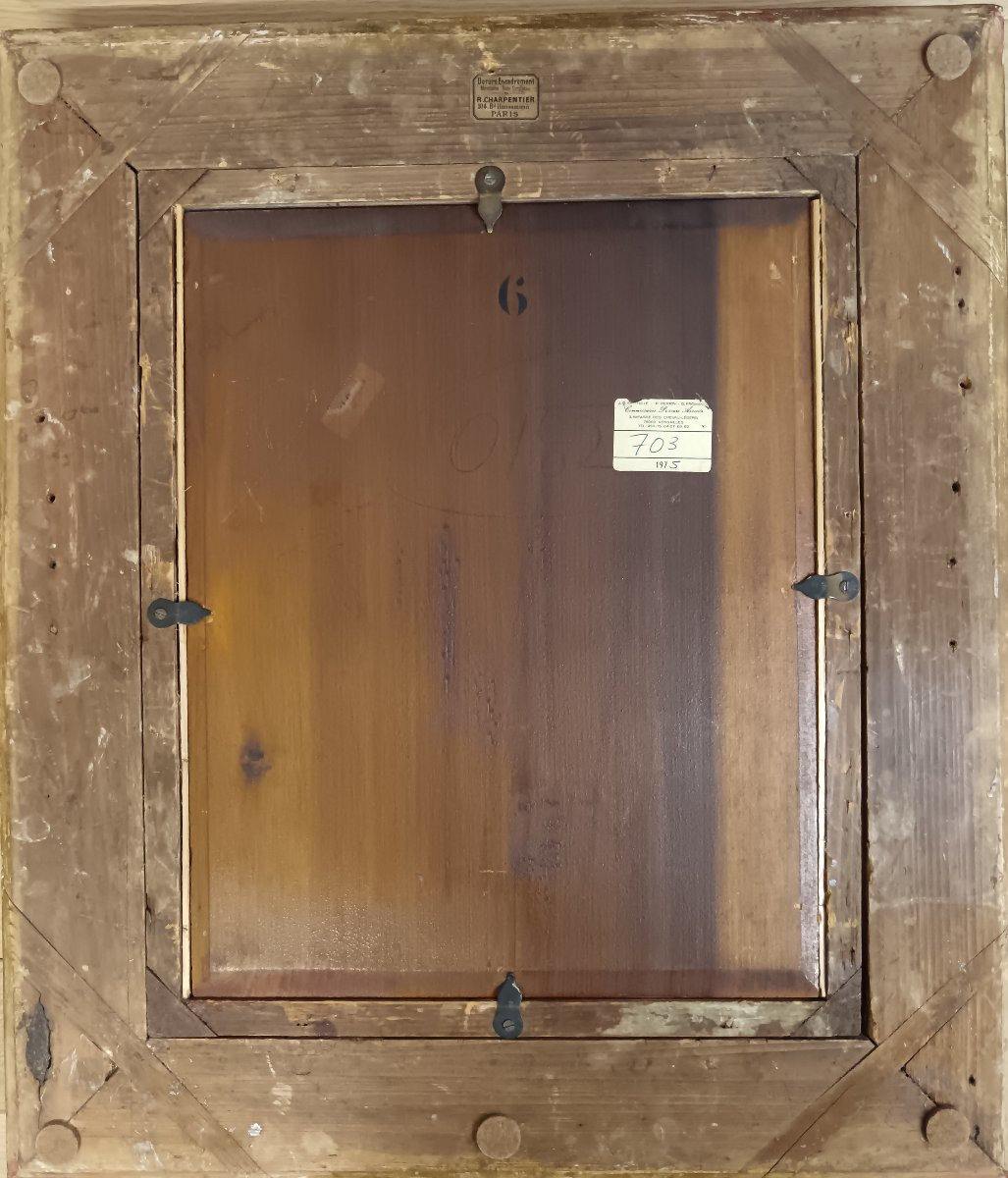 Univers du théâtre. Albert Guillaume "conversation galante dans la loge"-photo-1