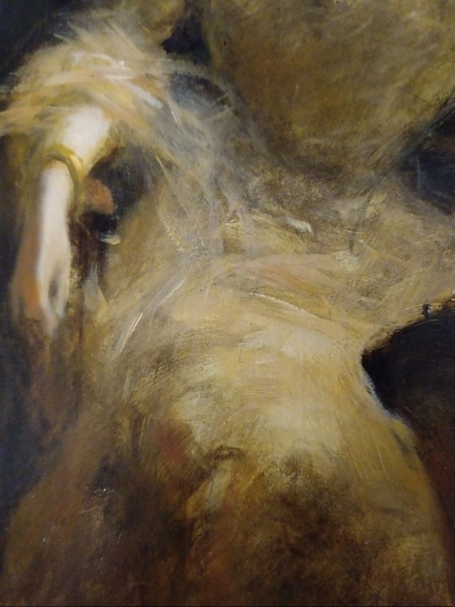 Univers du théâtre. Albert Guillaume "conversation galante dans la loge"-photo-3