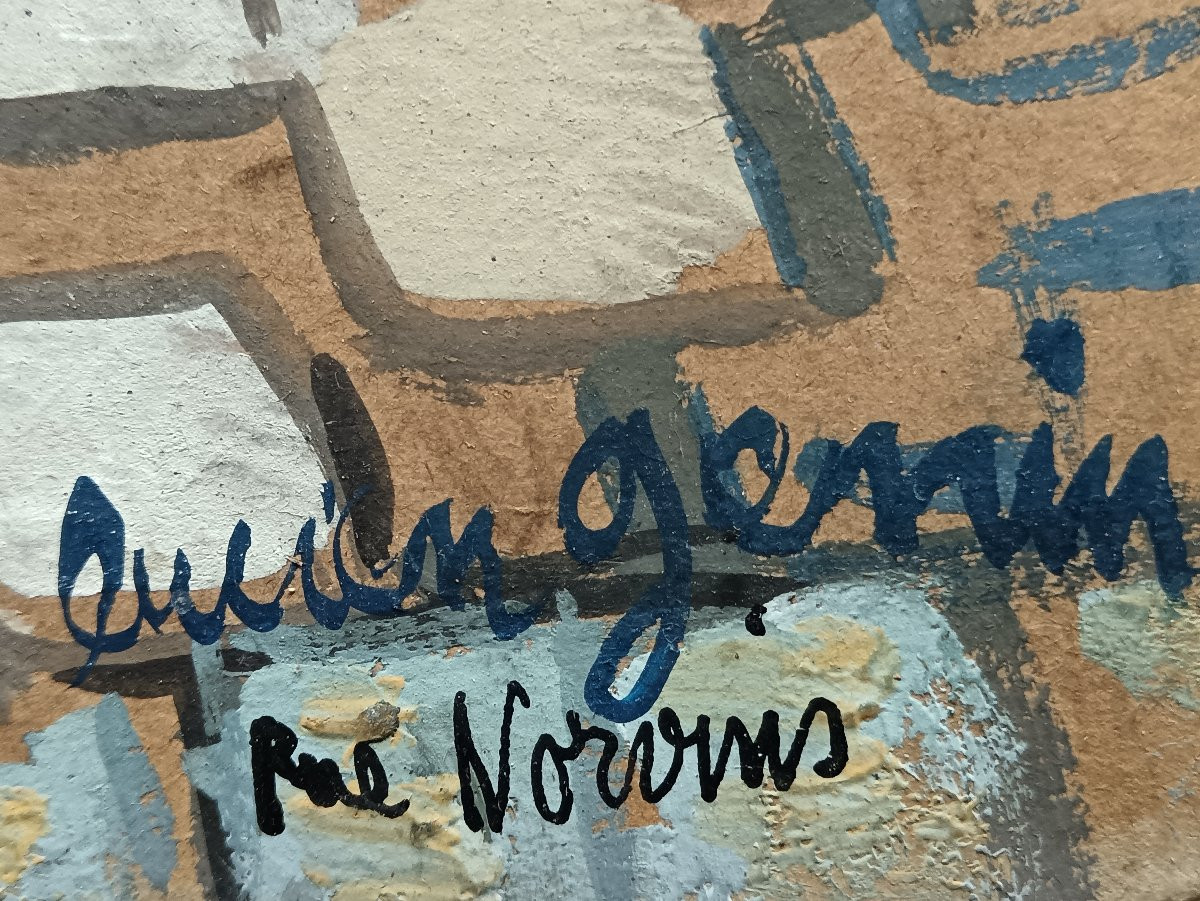 Paris Montmartre. Lucien Genin "Rue Norvins"-photo-6