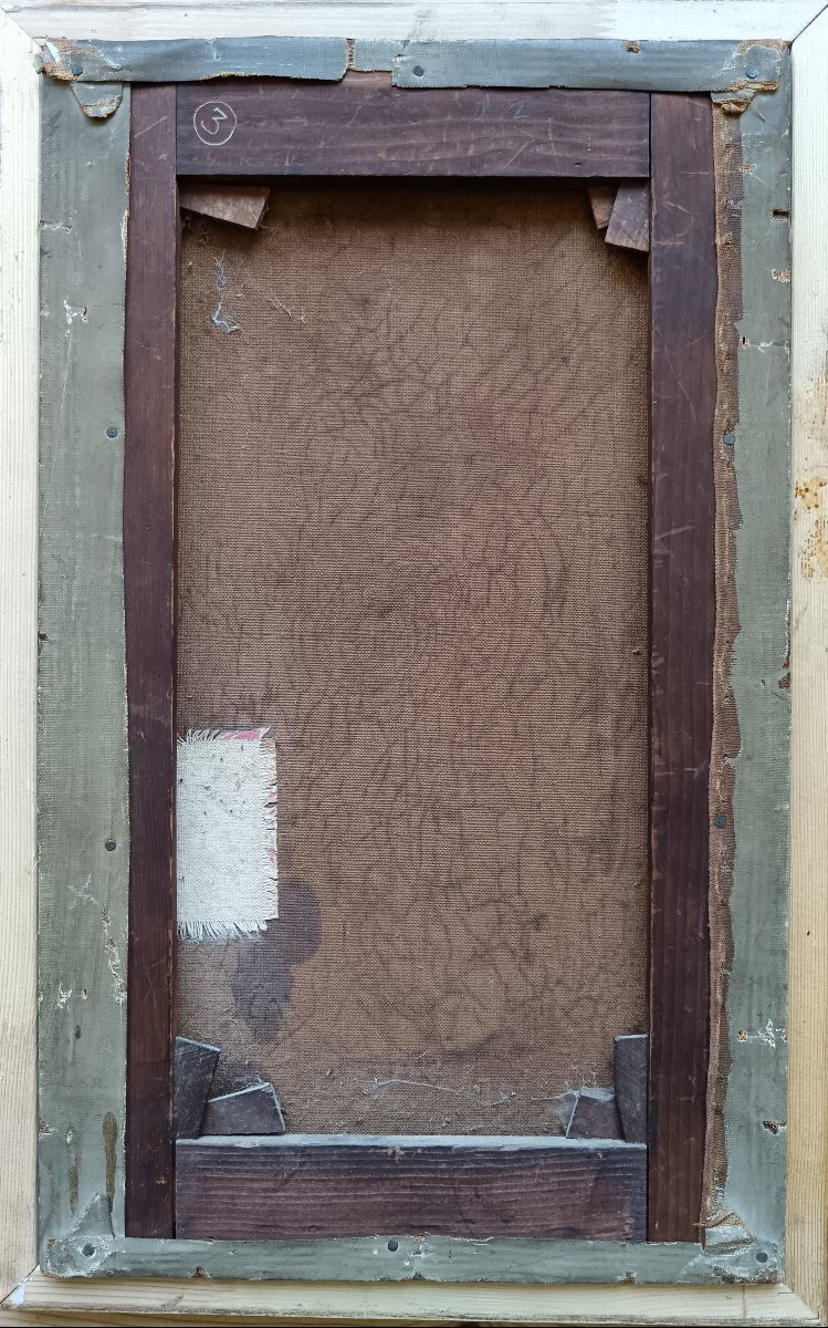 Scottish School  "a Little Moment Of Spring In Scotland"-photo-1