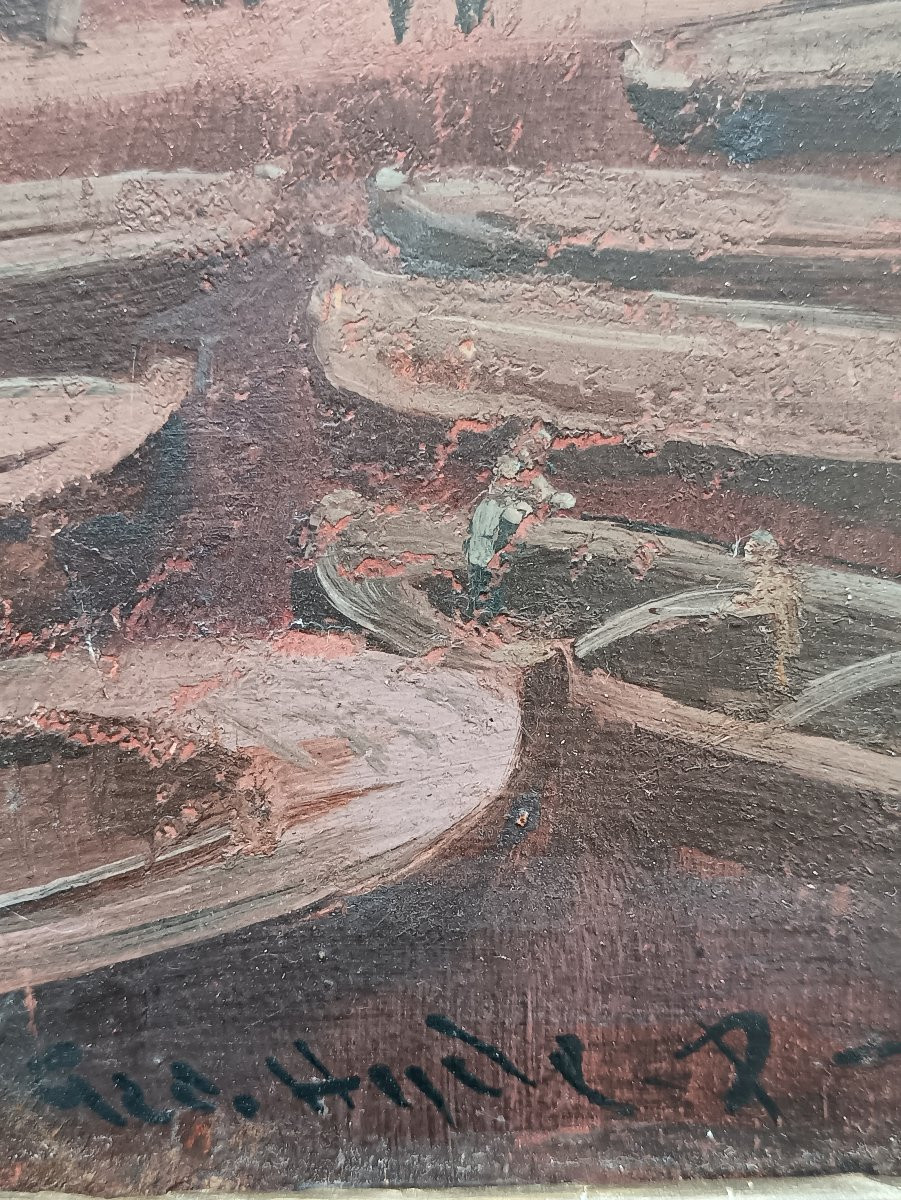 George Hyde Pownall "westminster From Lambeth Bridge"-photo-3