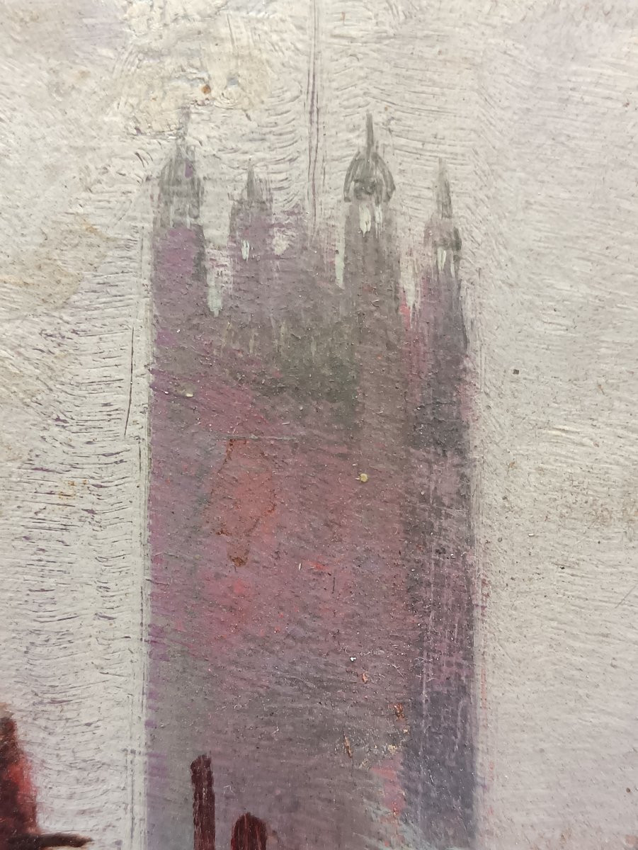 George Hyde Pownall "westminster From Lambeth Bridge"-photo-6