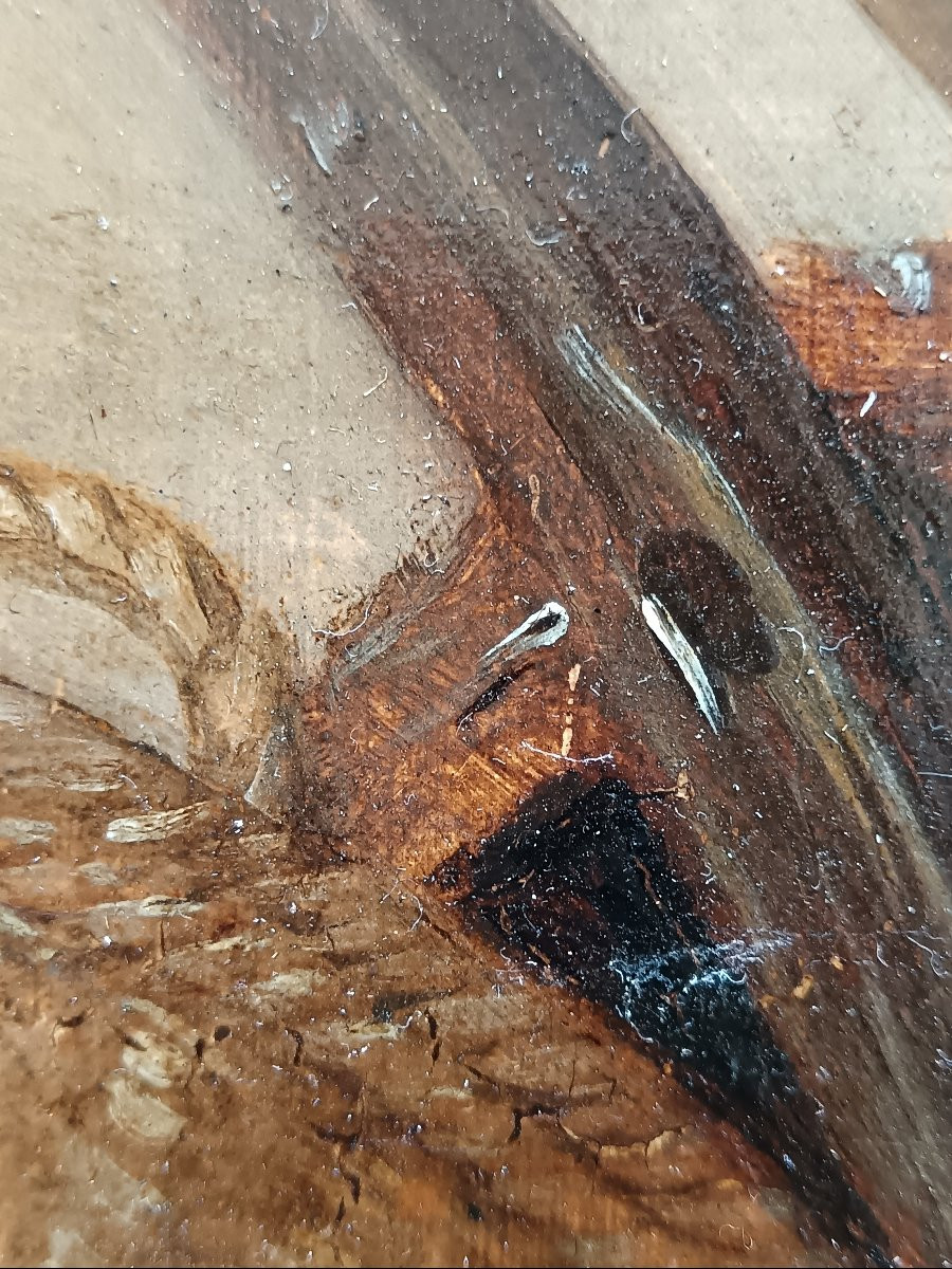 Willem Kalf entourage de. "L'intérieur de la grange: légumes et ustensiles".-photo-3