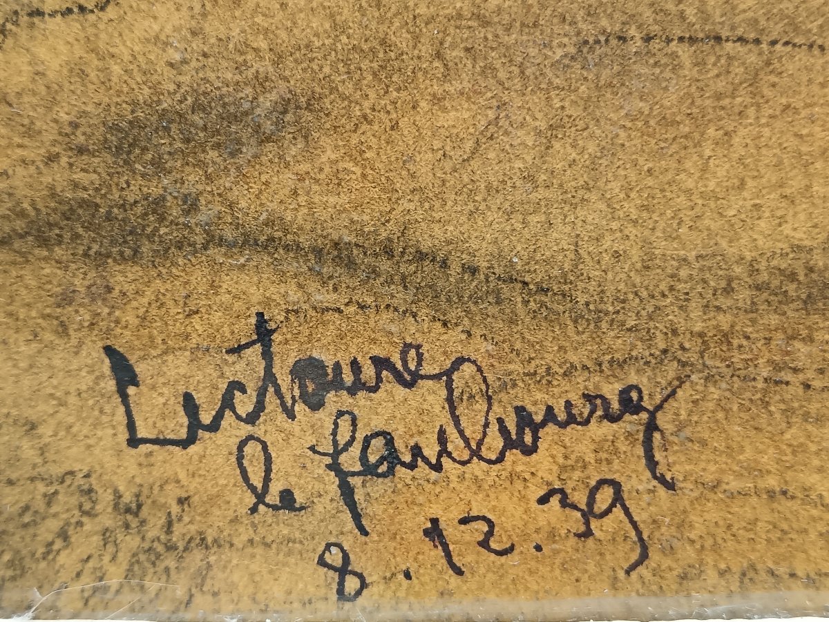 Charles Naillod ou l'art de l'exode "Lectoure, les faubourgs"-photo-2