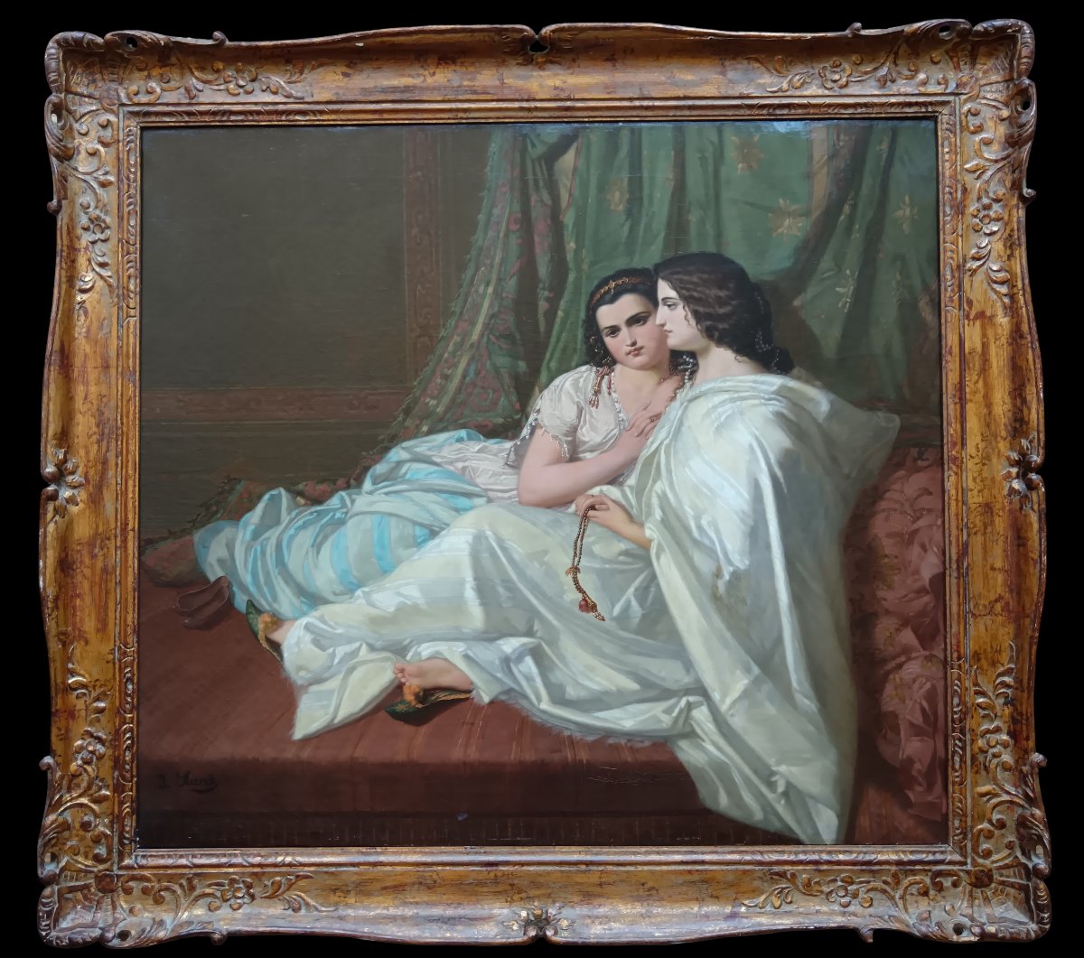 Orientalist School. Julius Starck, "boredom"
