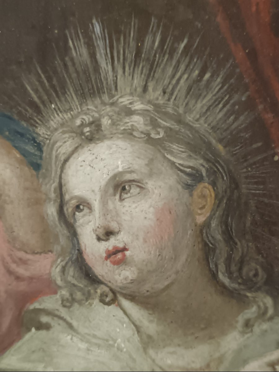 Charles Le Brun, Studio Drawing Of "the Holy Family: The Meal In Joseph's Workshop"-photo-5