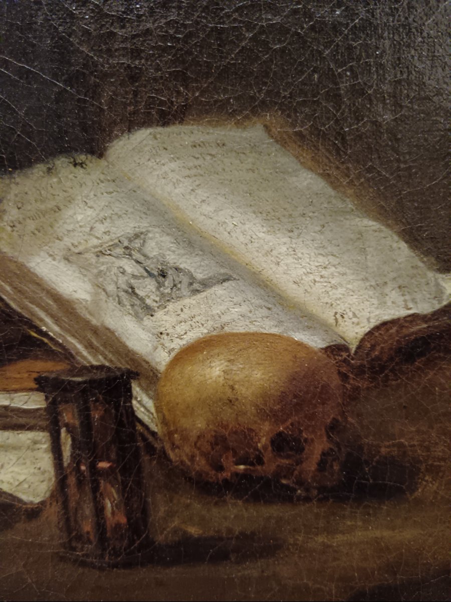 Nicolas Mignard atelier de. "la pénitence de Saint François"-photo-3