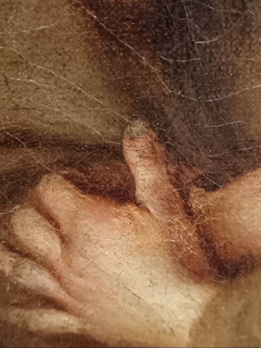Nicolas Mignard atelier de. "la pénitence de Saint François"-photo-7