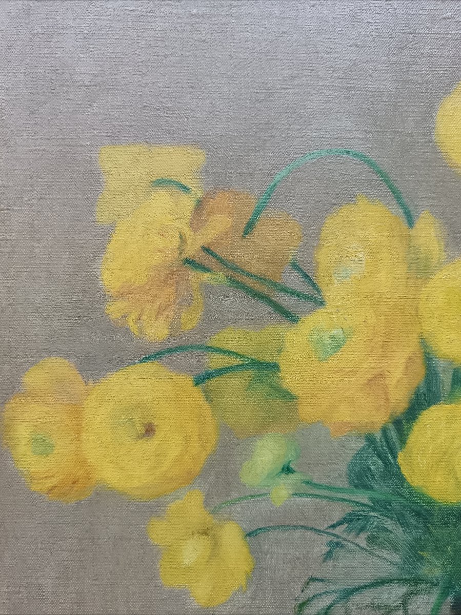 Painters Of Toulouse. Marguerite Ymart, "the Buttercups And The Fox"-photo-6