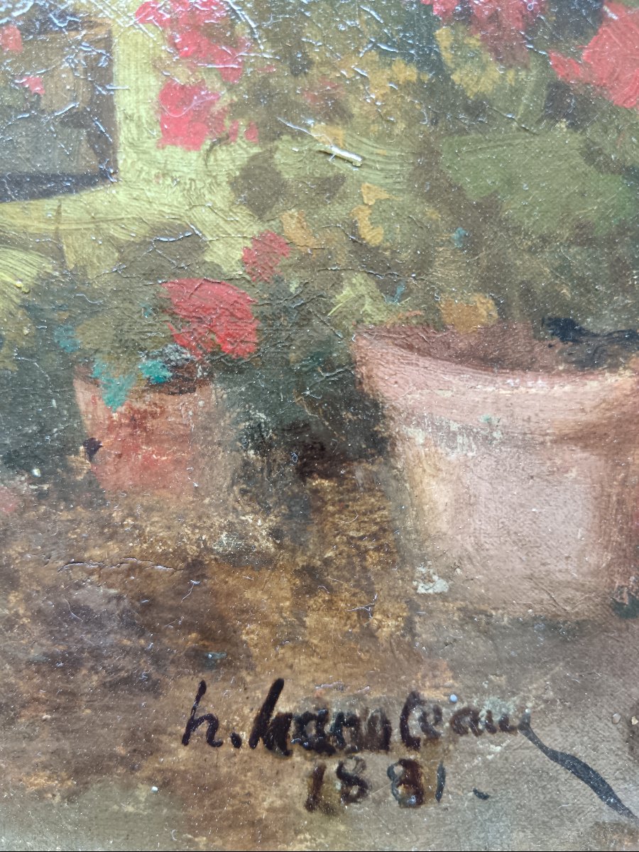 Hector Hanoteau, "a Little Corner Of My Garden"-photo-3