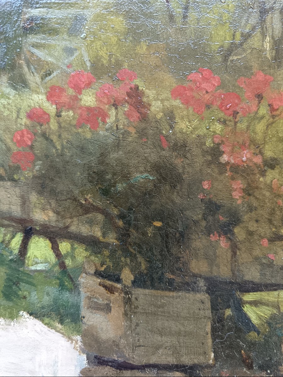 Hector Hanoteau, "a Little Corner Of My Garden"-photo-4
