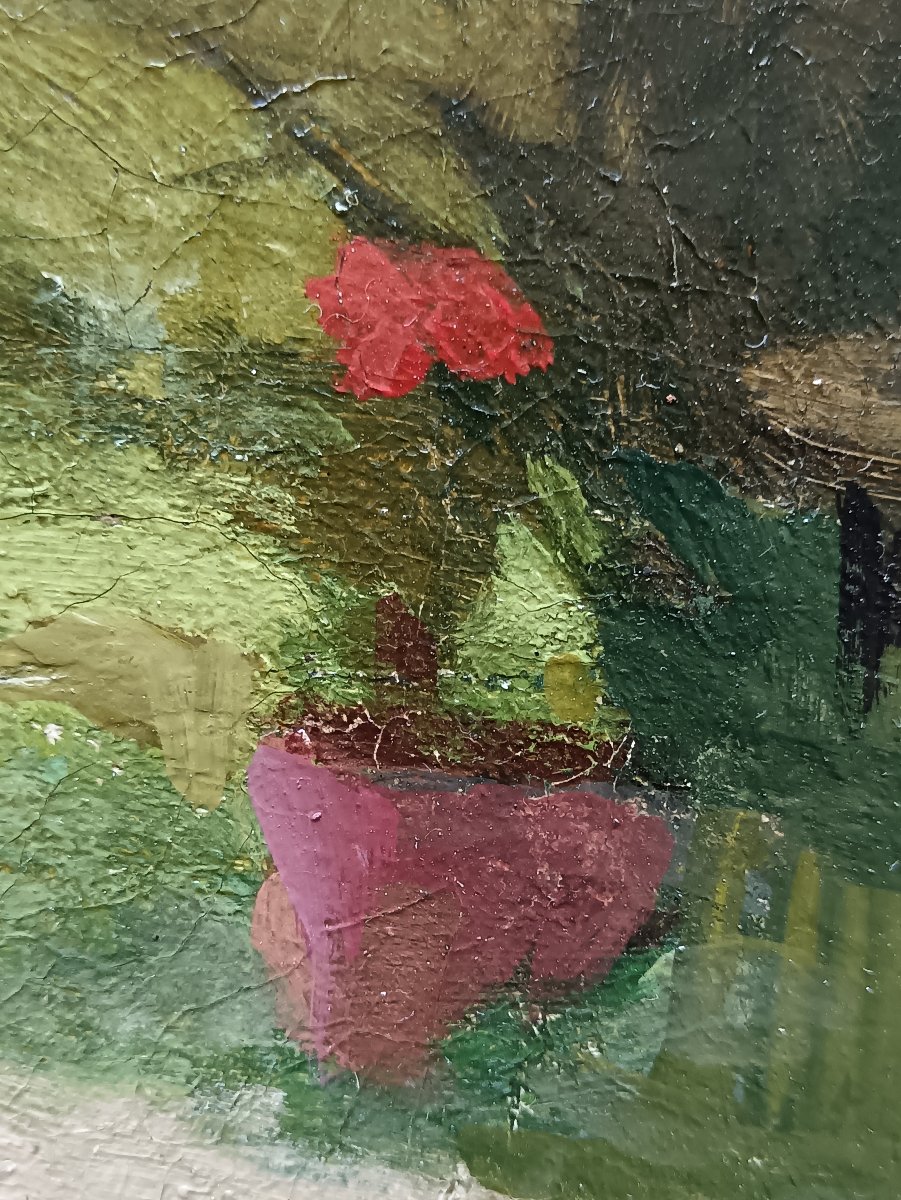 Hector Hanoteau, "a Little Corner Of My Garden"-photo-6