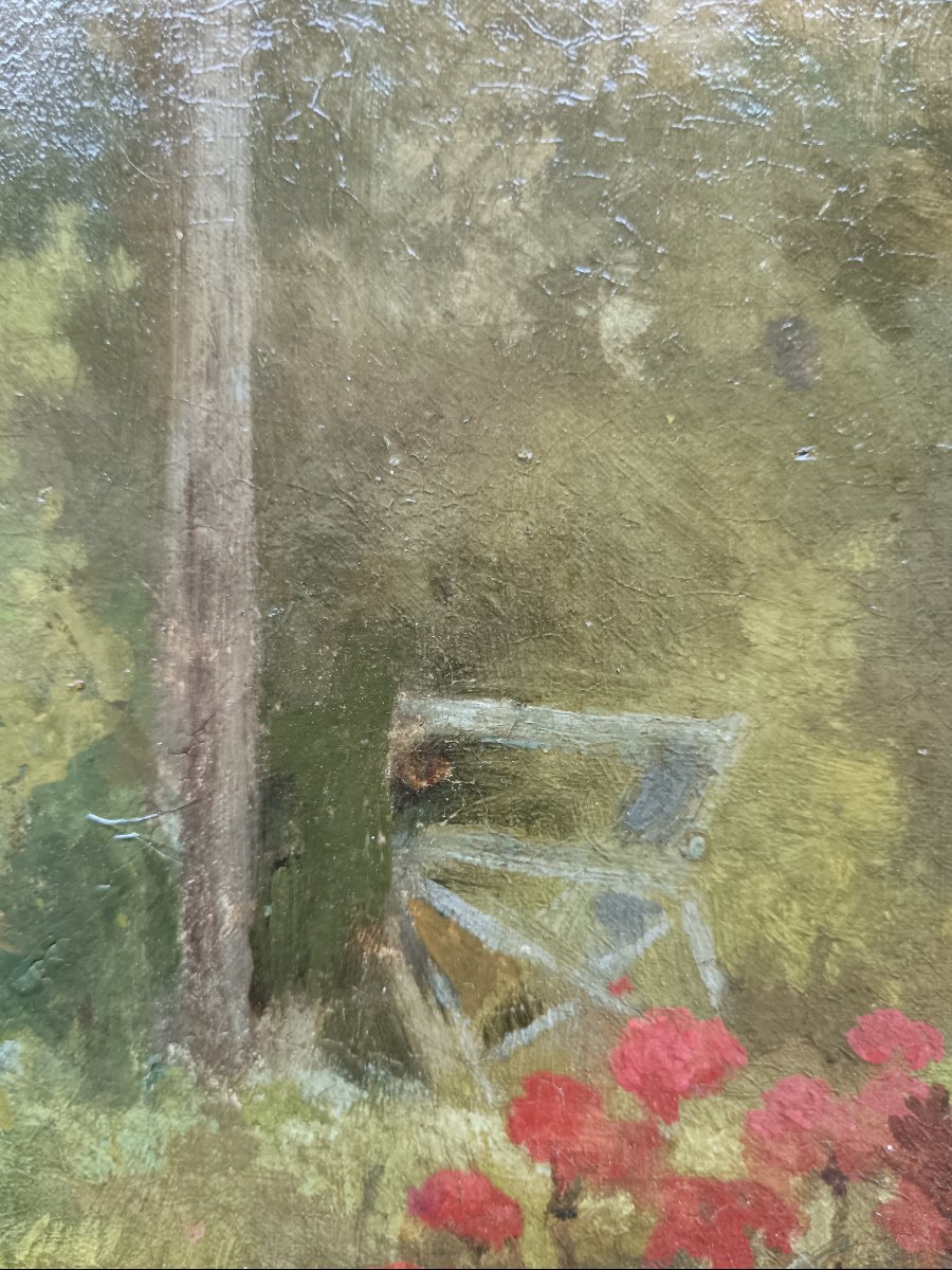 Hector Hanoteau, "a Little Corner Of My Garden"-photo-7