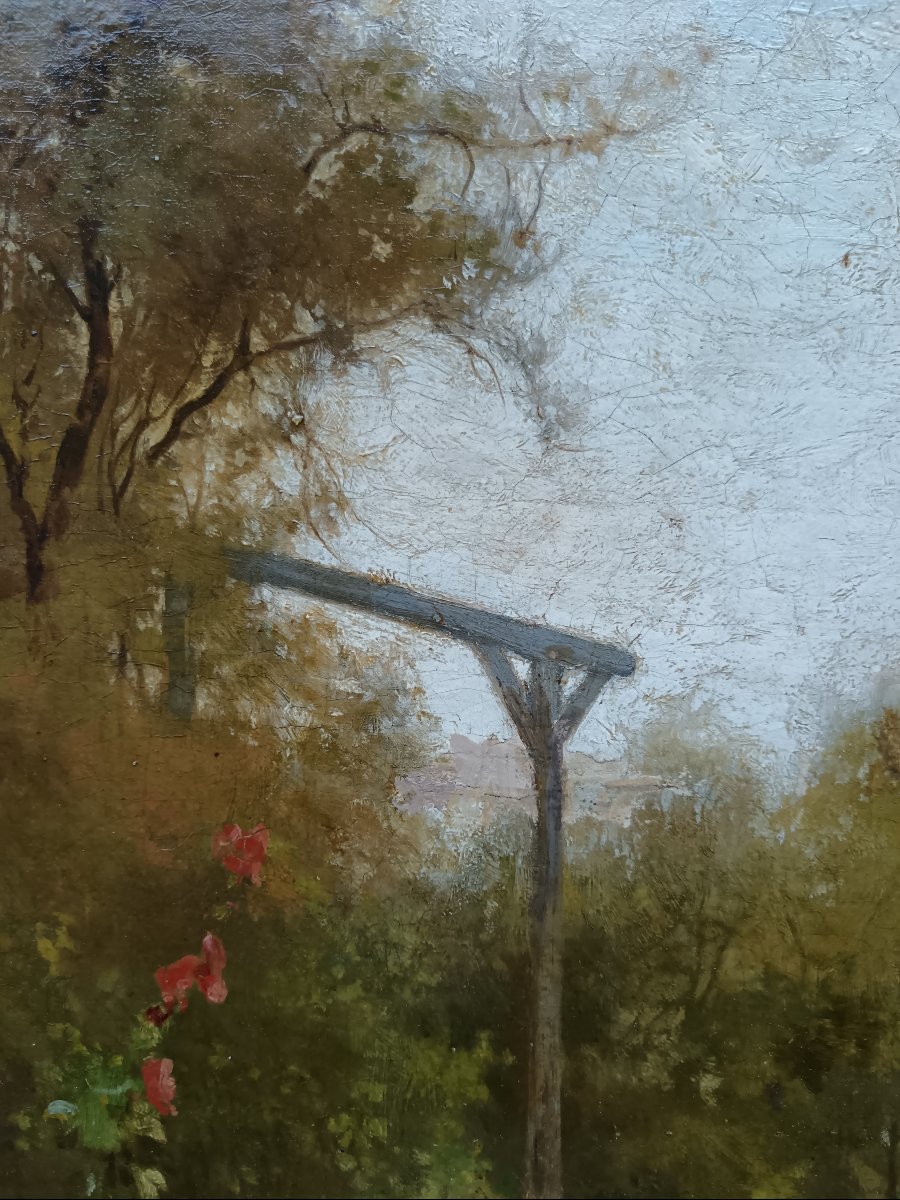 Hector Hanoteau, "a Little Corner Of My Garden"-photo-8