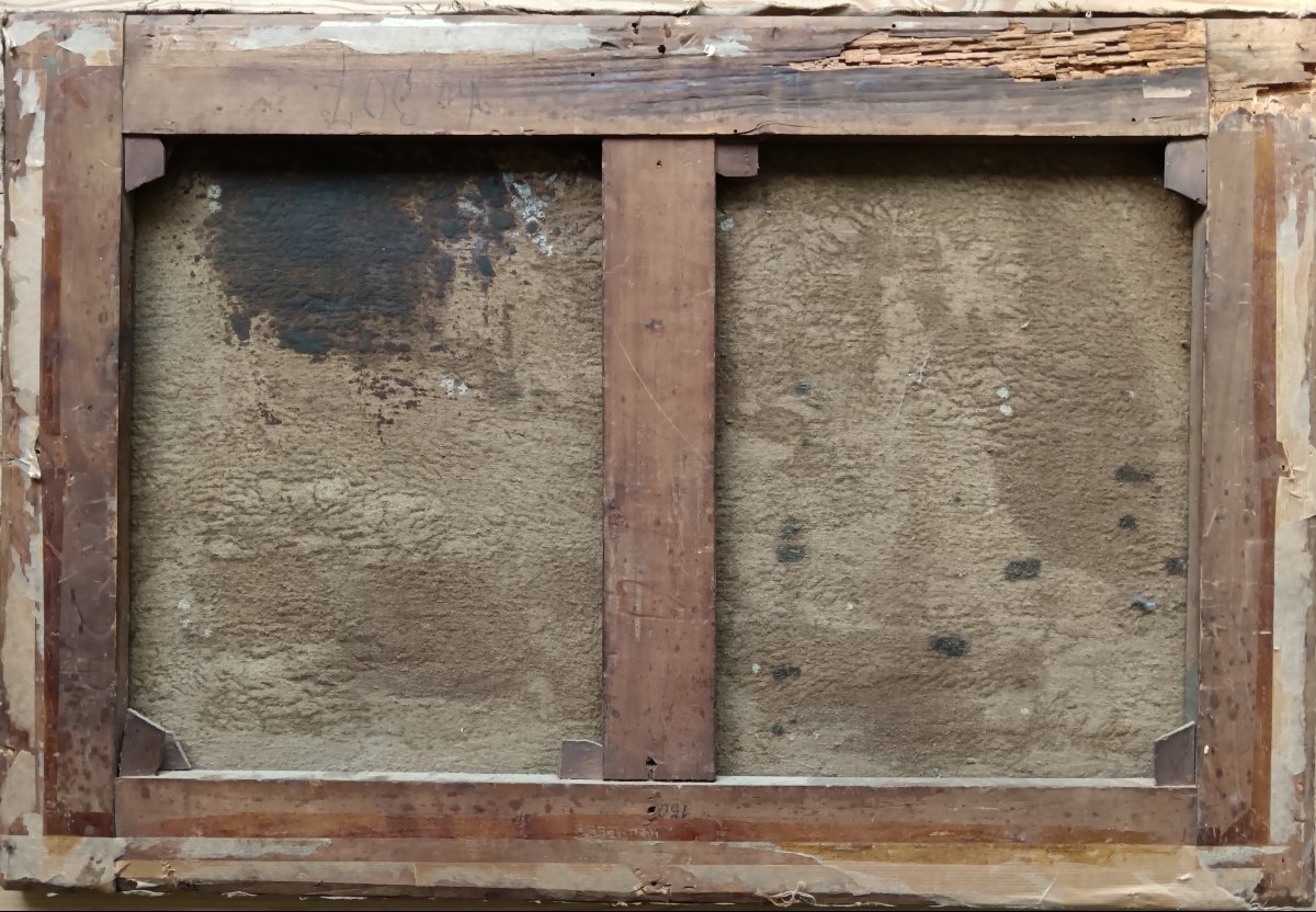 Peintre de la Marine "un débarcadère quelque part en Orient"-photo-1