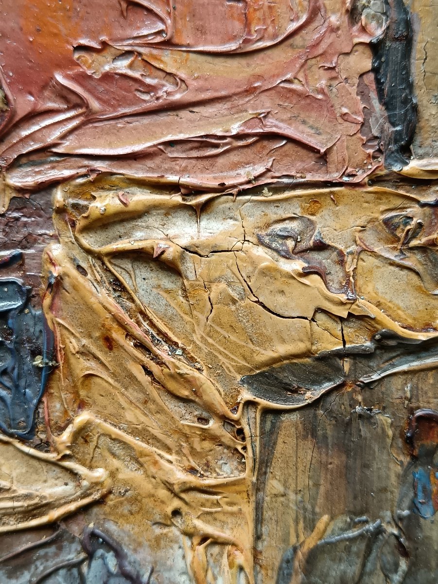 Peintre de la Marine "un débarcadère quelque part en Orient"-photo-5