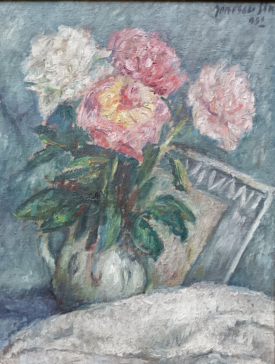 Gheorghe Ionescu-sin, “peonies In Full Bloom, Portraits, And Landscapes”-photo-4