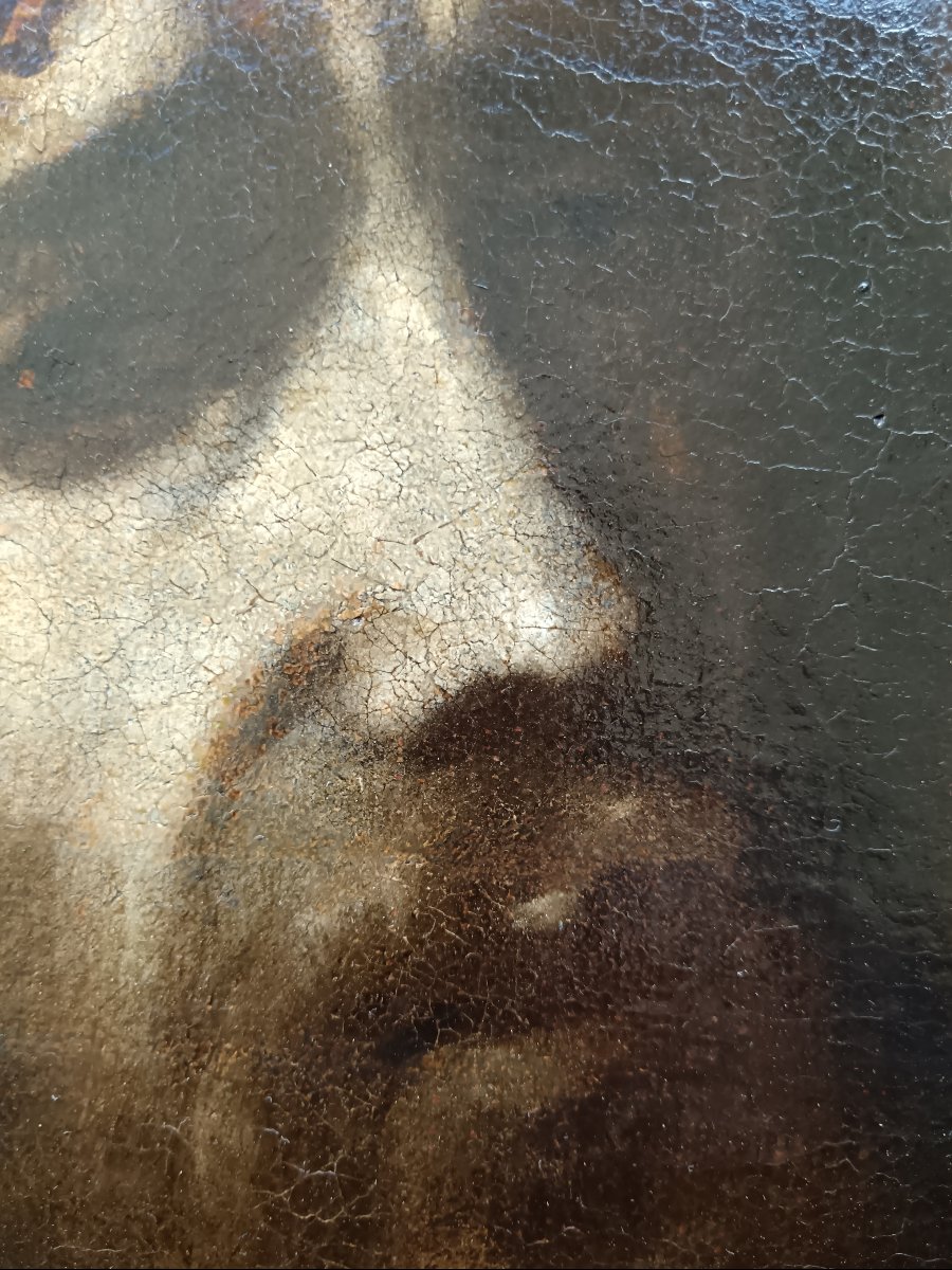 17th-century Spanish School, "christ Of Sorrows, Ecce Homo"-photo-6