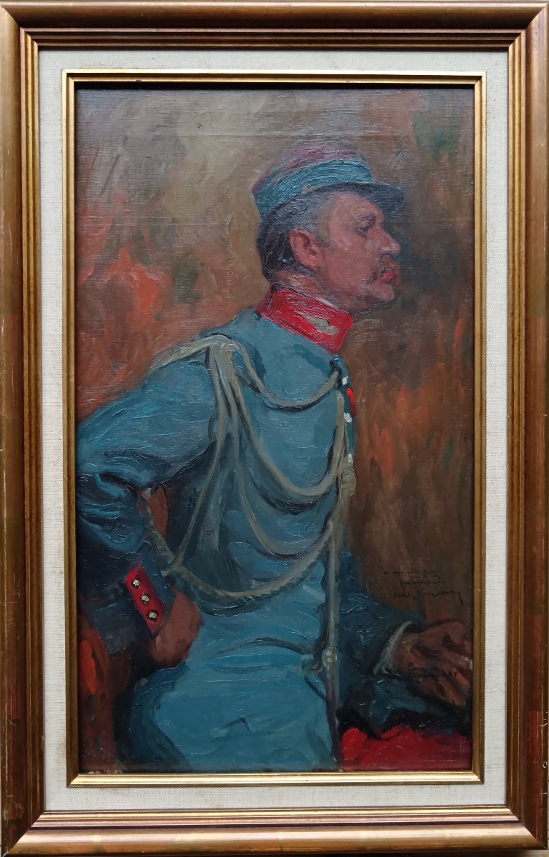 Charles Fouqueray, "captain Of The Mounted Hunters, Jean De Milly"