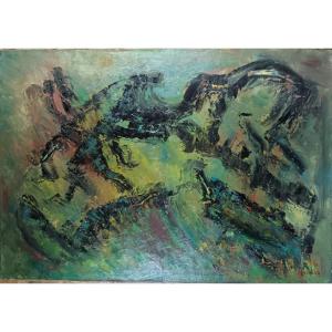 Abstraction Lyrique "ombres jazz"
