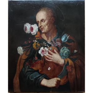 Follower Of Juan De Arellano "saint Barthélemy Florist"