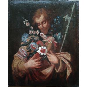 Follower Of Juan De Arellano "saint Florist"