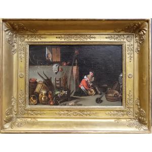 Cornelis Mahu Attributed To "little Ancillary Secrets"