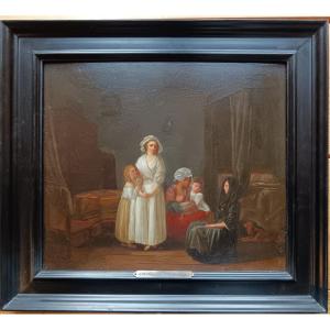 Jean-baptiste Mallet Attributed To "the Wait"