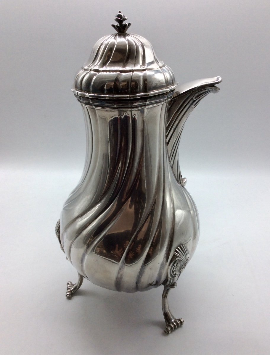 Verseuse Argent,XVIIIème,lille1769-1771,A.J GELLEZ.-photo-4