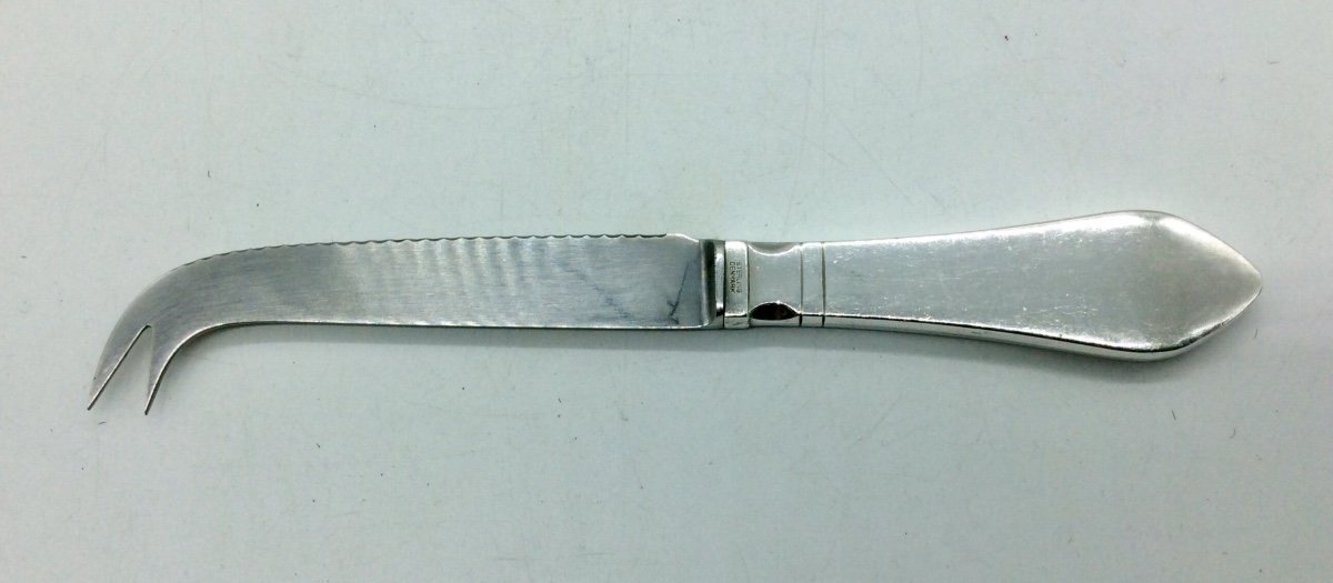 Couteau à Fromage,JENSEN,Argent Sterling.