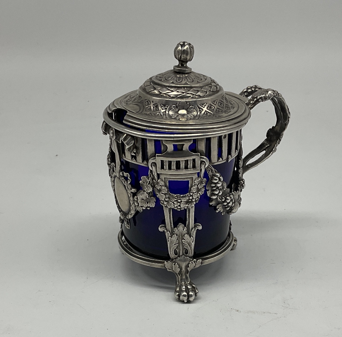 Moutardier En Argent XVIIIème,paris 1776/1777.