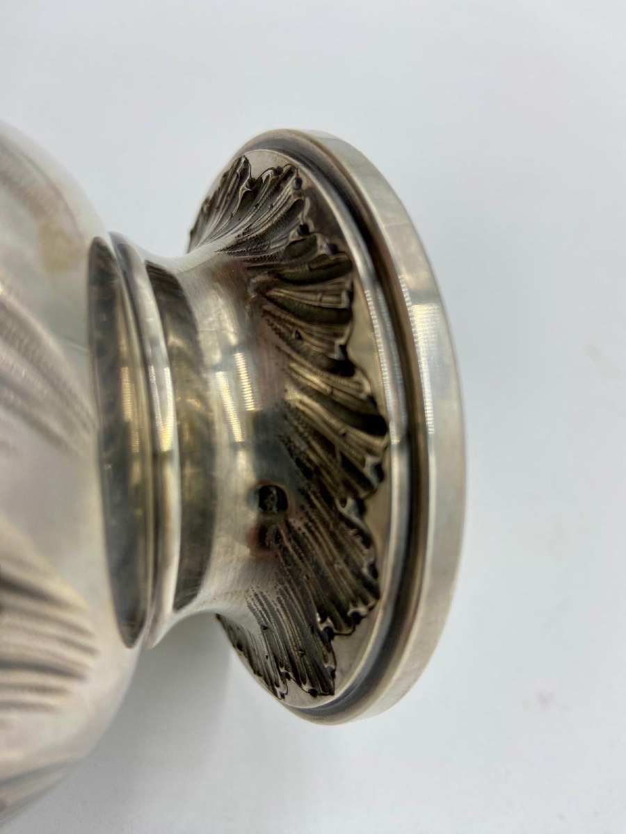 Aiguière en Argent et Cristal 1900-photo-2