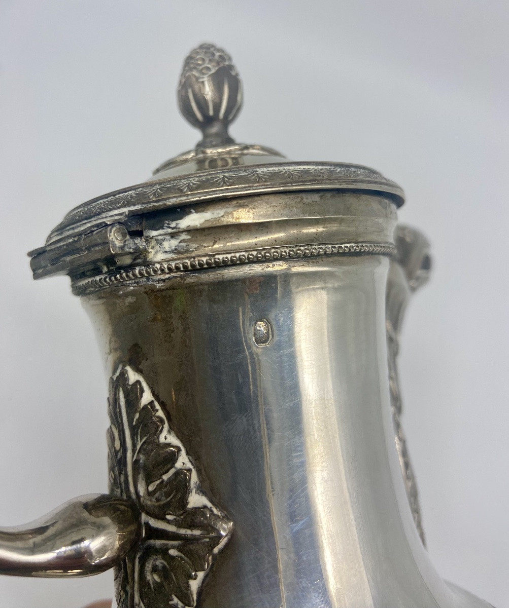 Verseuse Tripode en Argent,2 ieme Coq.-photo-5