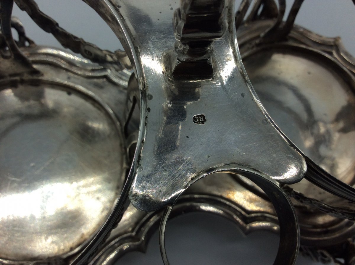 Oil Cruet, Lille 1781, Goldsmith Desbouvry-photo-3