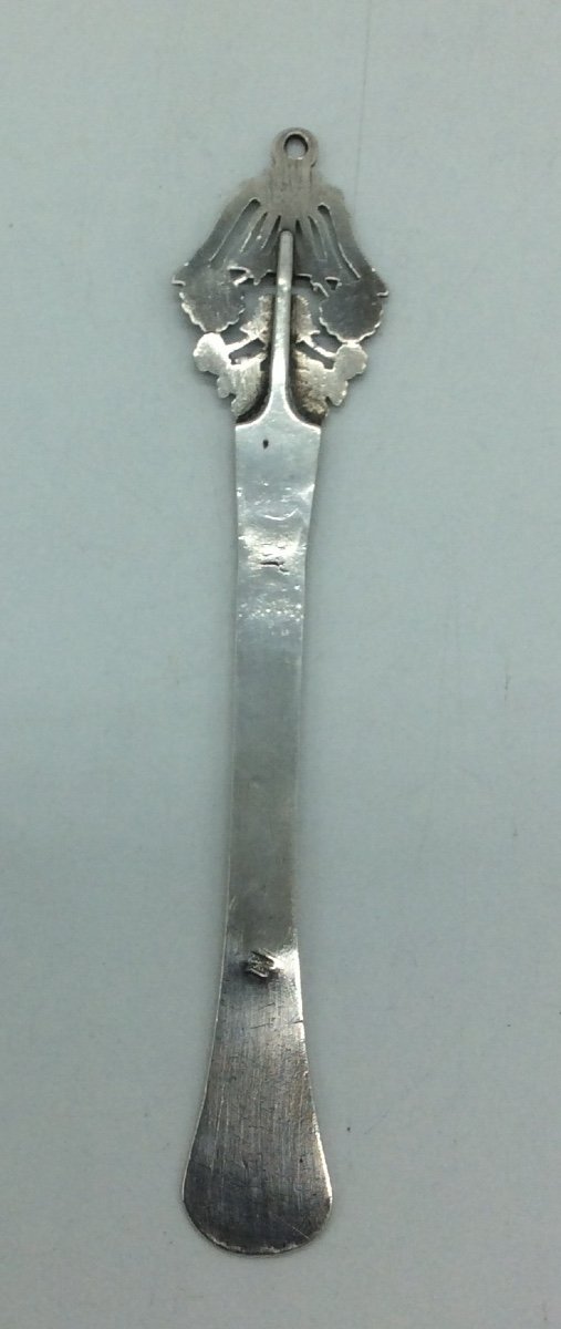 Keyboard Or Chatelaine In Silver.-photo-1