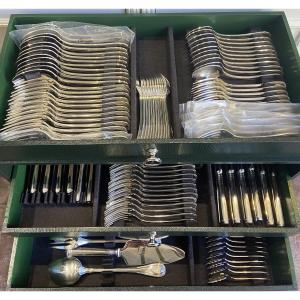 Ménagère Christofle, Malmaison ,142 Pieces .