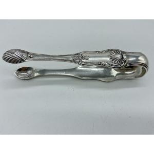 Pince à sucre en Argent, XIX ieme Siècle.