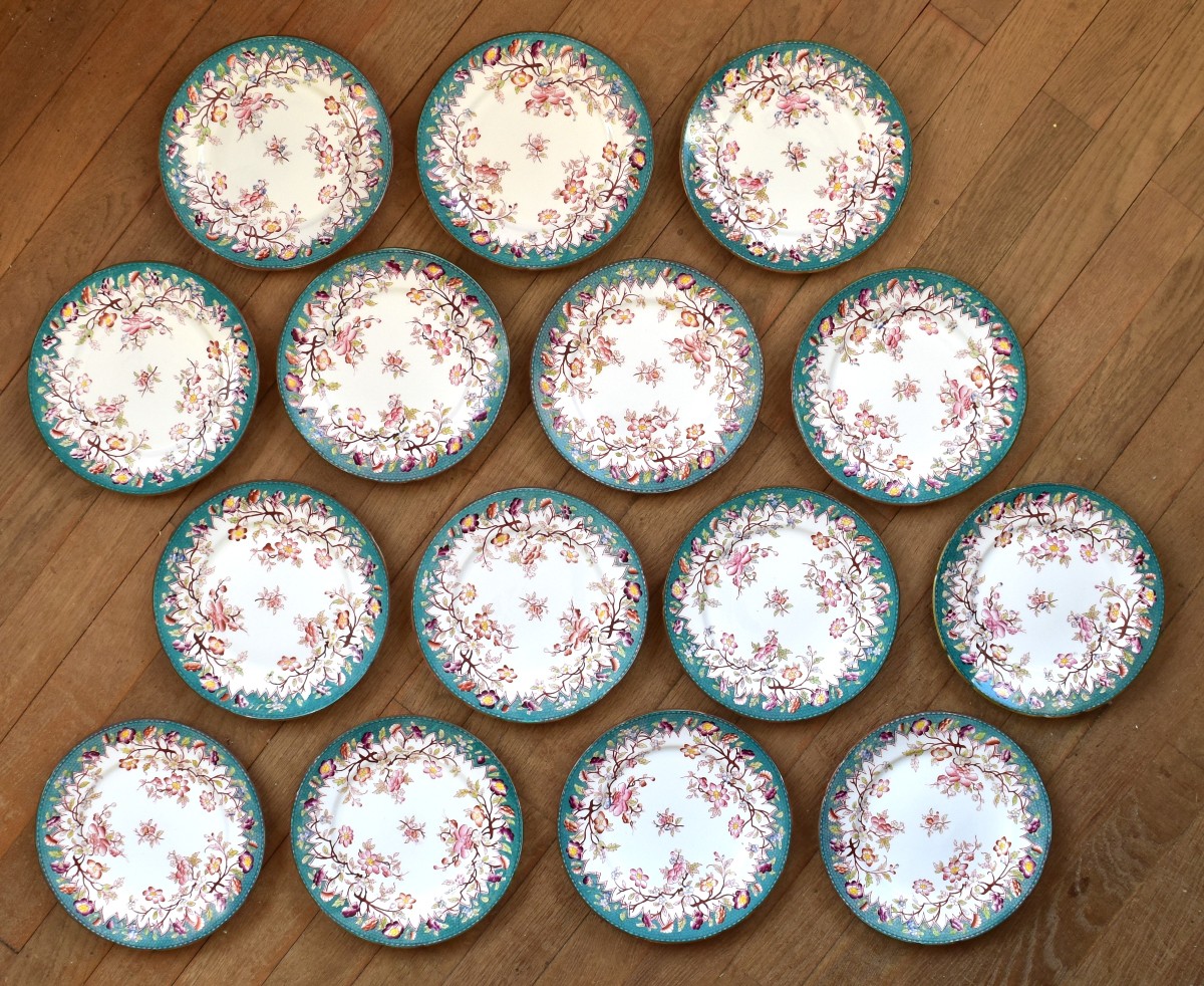 Sarreguemines 19th Century Porcelain-photo-2