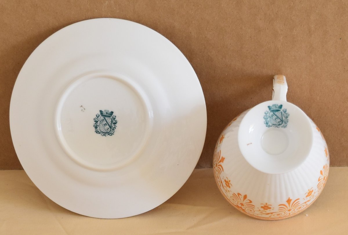 19th-century Sarreguemines Porcelain-photo-3