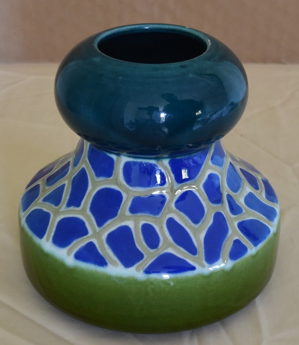 Sarreguemines Art Deco Majolica No. 4258